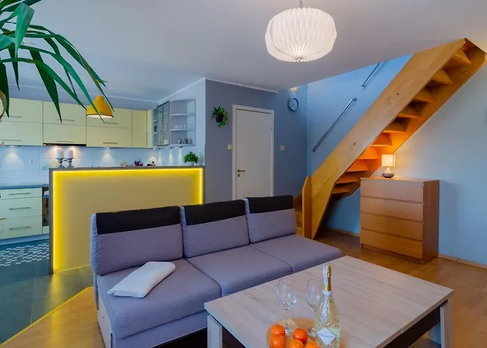 Holiday Home Neptun 12 Dwupoziomowy, 2 Lazienki, 2 Sypialnie, Balkon